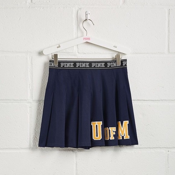 PINK Victoria's Secret Dresses & Skirts - 🌸 VS PINK blue pleated university skirt
